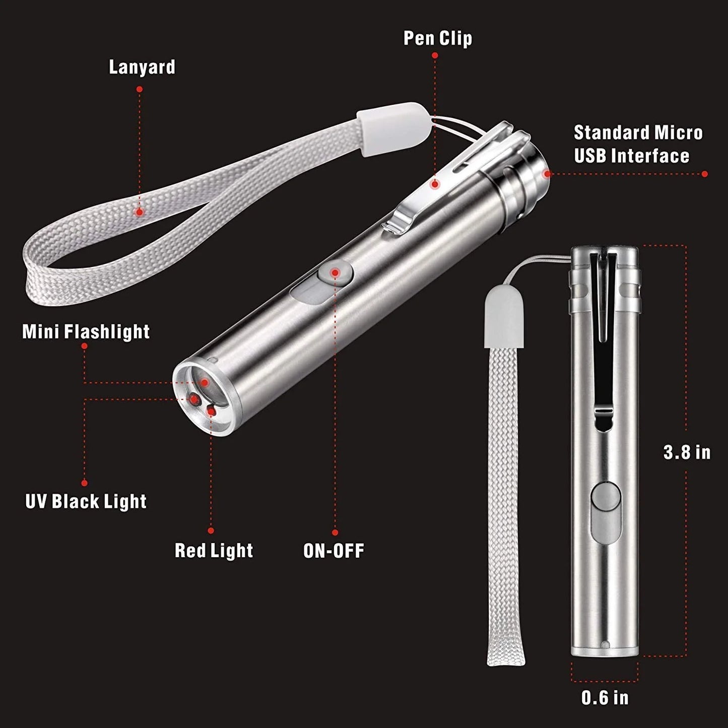 Cats Laser Pointer, Pet Training Tool Interactive Chaser Toy