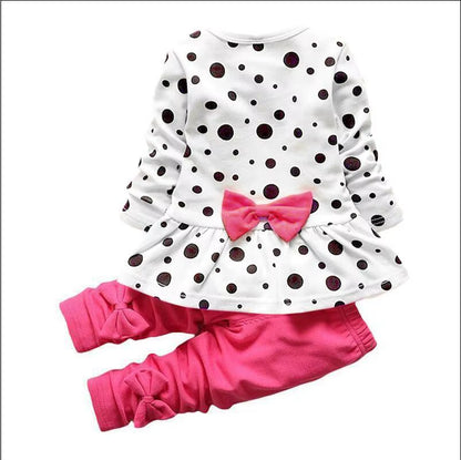 2023 New Clothing Set Sweater+Pants 2Pcs for Girls Boys Outfit Cotton Warm Costume Winter Children Clothes Suit 1-4Y