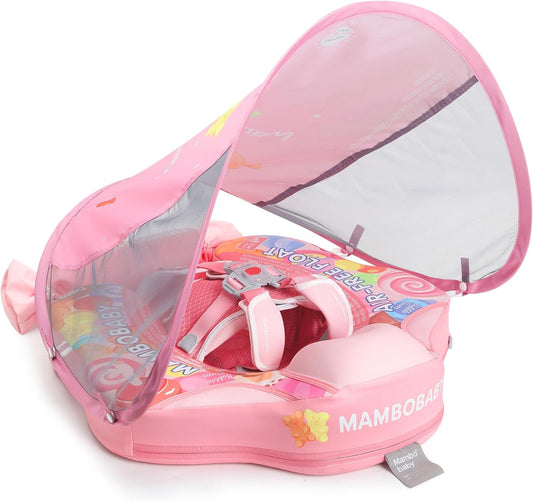 Mambobaby Add Tail Newest Baby Float with Sun Canopy – Candy