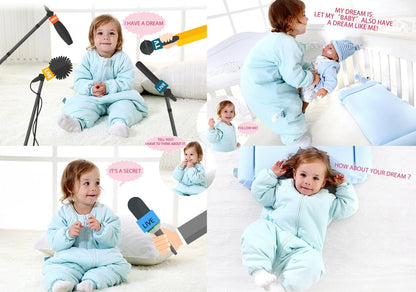 Baby Sleep Bag with Feet Winter, Wearable Blanket with Legs, Sack for Toddler Thicken 2.5 TOG