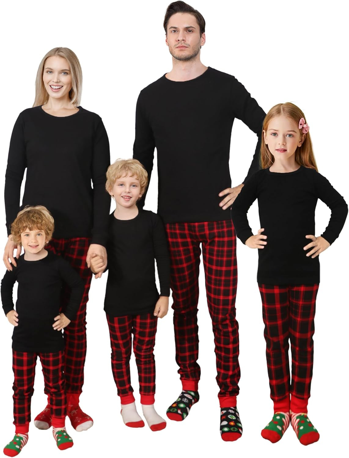 Matching Family Pajamas Christmas Sleepwear Cotton Holiday Valentine Halloween Pjs