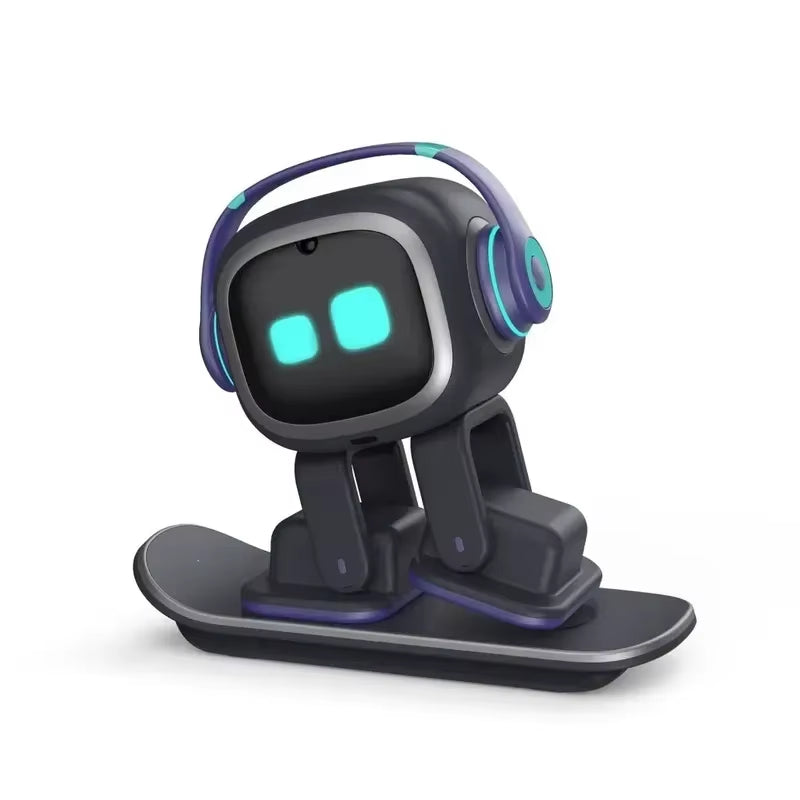 Emo Intelligent Robot Pet Toys Emo Accompanying Voice Machine Ai Puzzle Electronic Action Desktop Electronic Pet Kids Gifts Toys