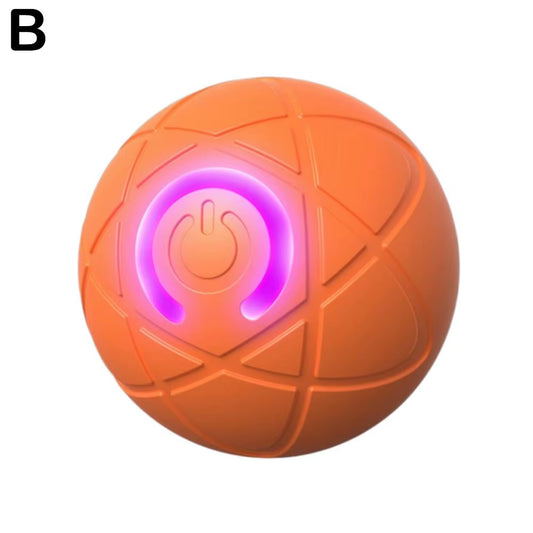 Smart Dog Toy Ball Electronic Interactive Pet Toy Moving Ball Intelligent Gravity Jump Ball Bite-Resistant Rolling Ball Pet Toys