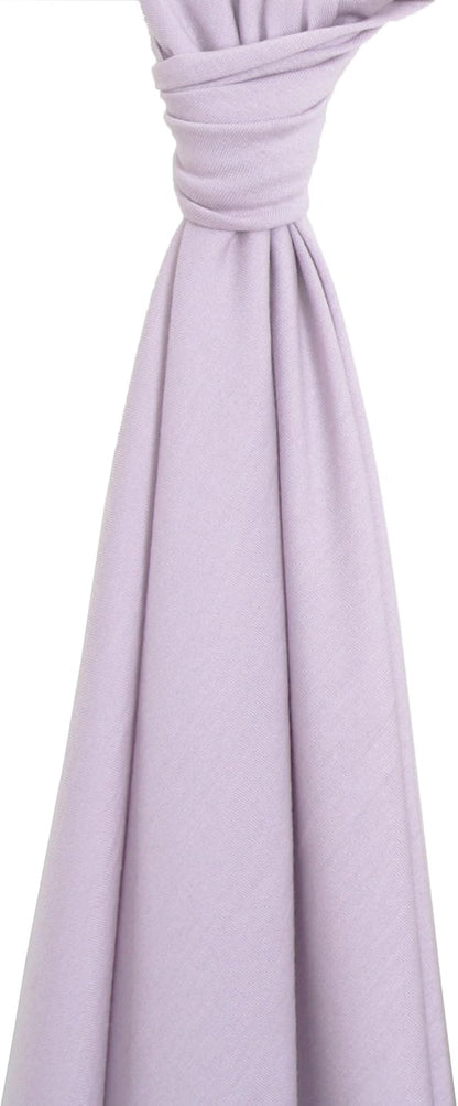 Baby Swaddle Blanket, 100% Merino Wool Receiving Blanket for Boys & Girls, Swaddles for Newborns 0-3 Months, Lilac