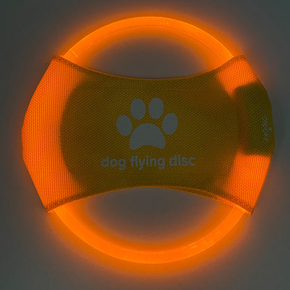 Dog Flying Discs Light Glowing LED Luminoustrainning Interactive Toys Game Flying Discs Dog Toy Pet Dog Accessories Pet Products