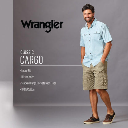 Men'S Classic Relaxed Fit Cargo Short