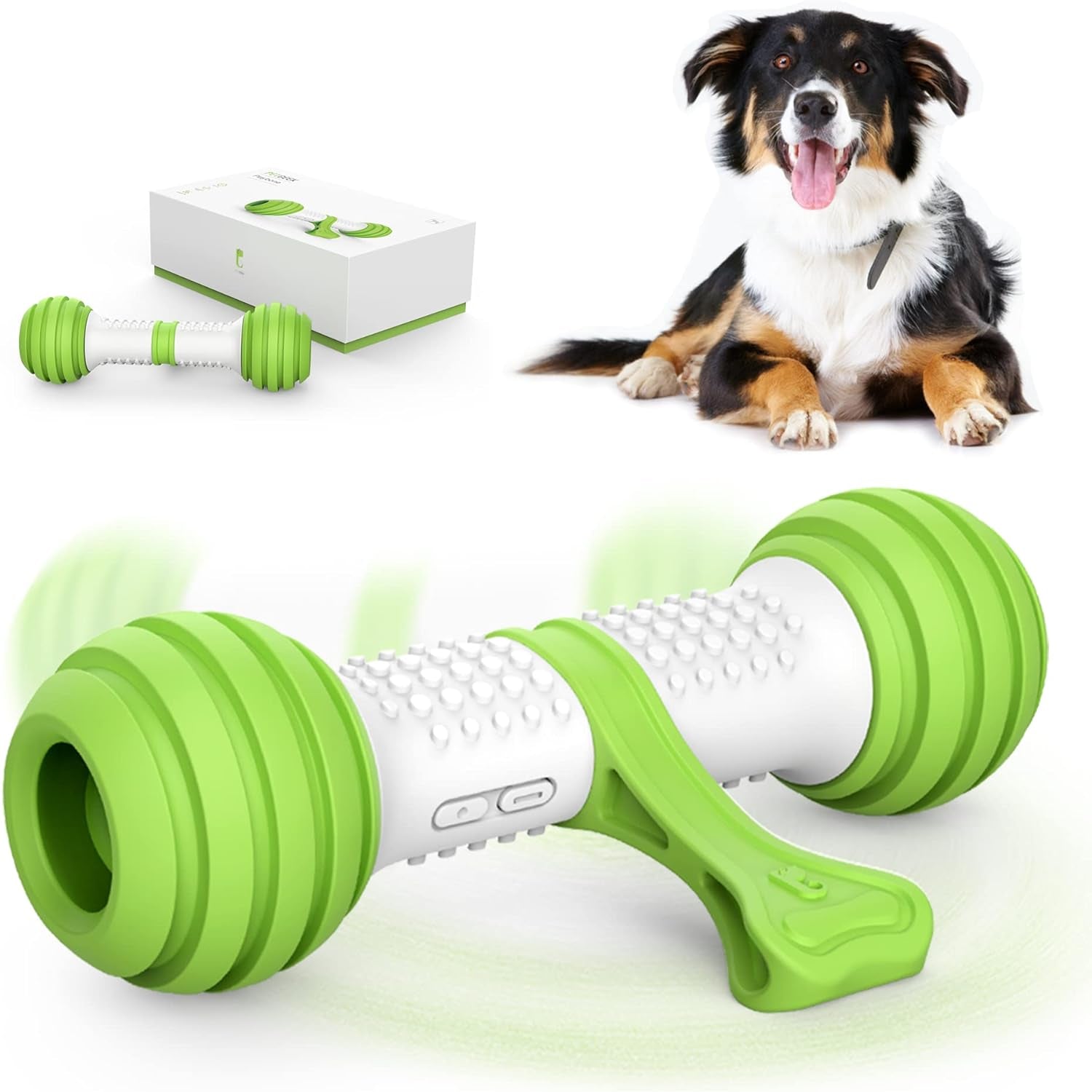 Automatic Dog Bone Toy, Smart Interactive Pet Toys for Boredoms, Electronic Dog Self Entertainment Toy, Safe & Durable Material