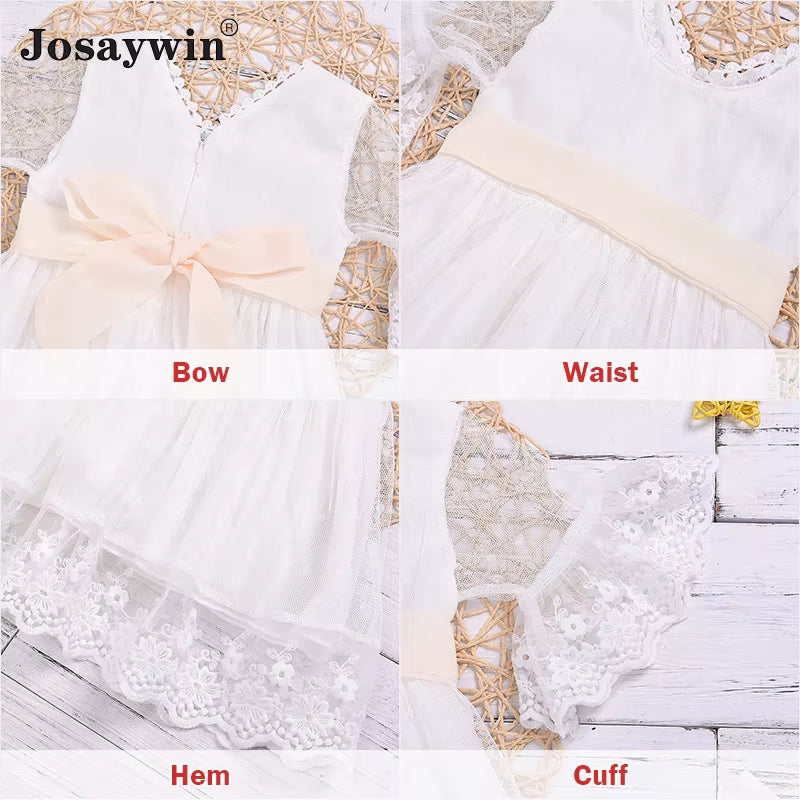 Children Clothes Dress for Girls Baby Girls Dress Vestidos Bridesmaid Dress Mesh Summer Party Princess Wedding Girls Dresses