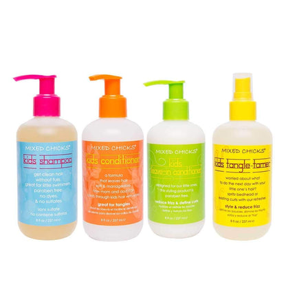 Kid'S Quad Pack - Shampoo, Conditioner, Leave-In Conditioner, Tangle-Tamer, 8 Fl.Oz (Pack of 4)