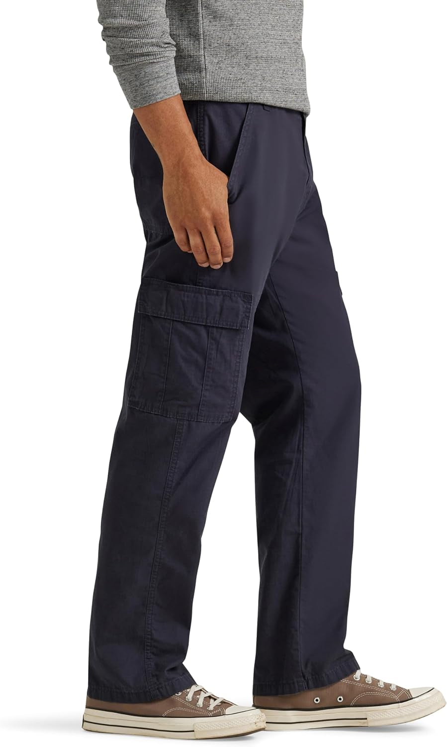 Men'S Twill Relaxed Fit Cargo Pant (Logan)