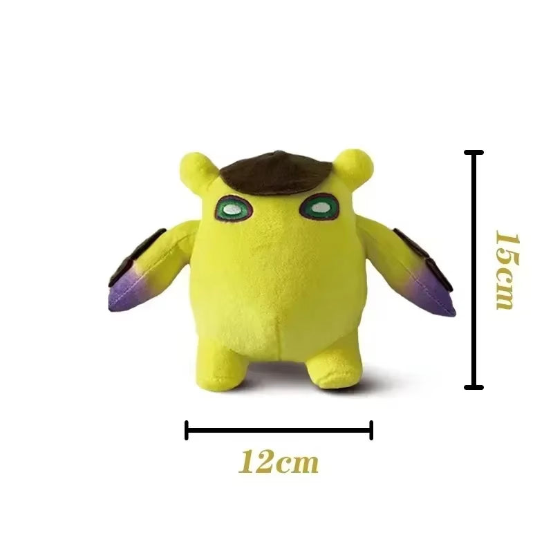 Valorant Plush Wingman Gekko Pet Toys Game Peripherals 15Cm Kawaii Cute Soft Cotton Stuffed Doll Birthday Gifts Toys for Boys