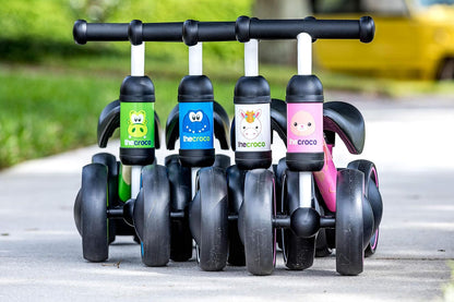 The Original Croco Ultra Lightweight and Sturdy Balance Bike.3 Models for 2, 3, 4, and 5-Year-Old Kids. Unbeatable Features. Toddler Training Bike, No Pedal