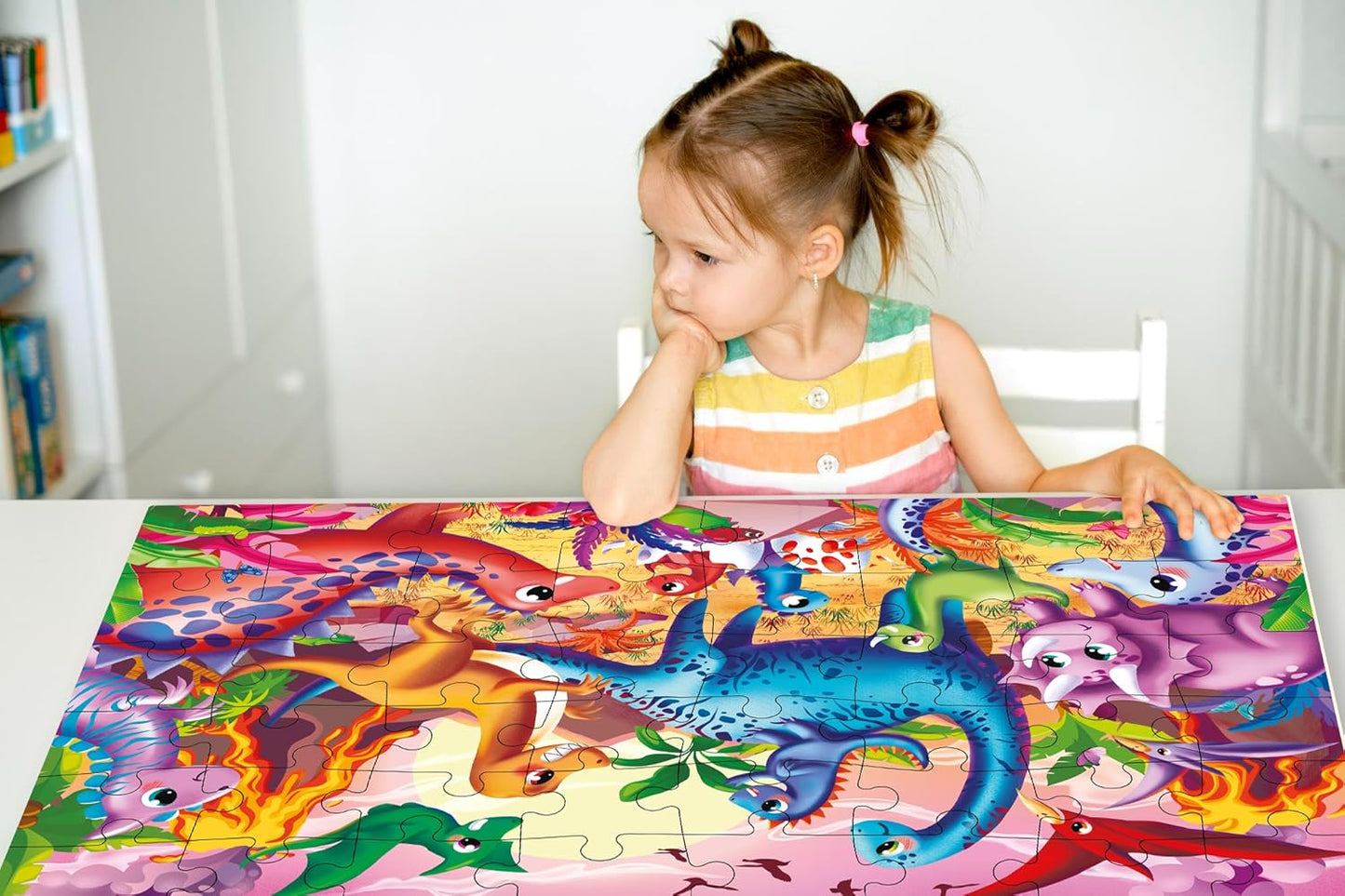 Giant Floor Puzzles for Kids Ages 3-5 By - 2X3 Feet 48 Piece Puzzles for Kids Ages 4-8 - Educational Toys on Large Puzzles