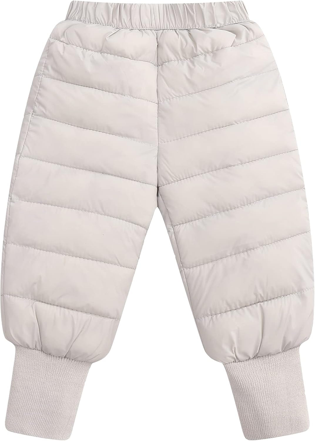 Baby Boys Girls down Snow Pants Windproof Warm Trousers Lightweight Puffer Winter Pants