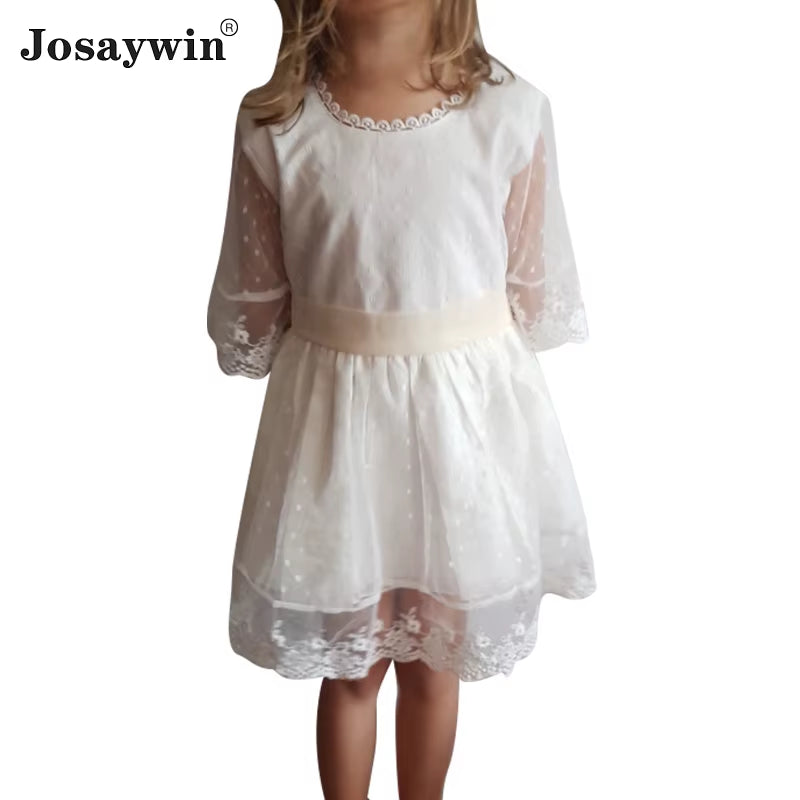 Children Clothes Dress for Girls Baby Girls Dress Vestidos Bridesmaid Dress Mesh Summer Party Princess Wedding Girls Dresses