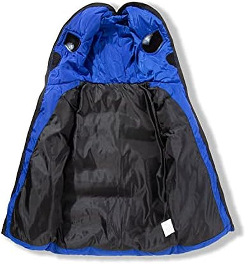 Boys Warm Hooded Jacket Windproof Coat Outdoor Casual Lightweight for Kids Winter Autumn Spring Blue