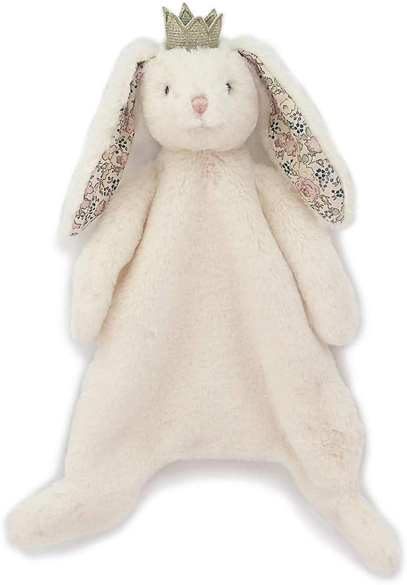 Princess Bunny Plush Lovey for Babies – 15” | Security Blanket for Newborns