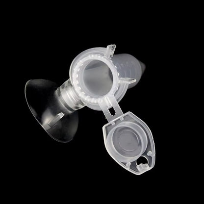 Automatic Fish Feeder Cone Shrimp Egg Worm Funnel Cup Feeding Tool Ring Ornamental Tank Aquarium Accessories with Suction