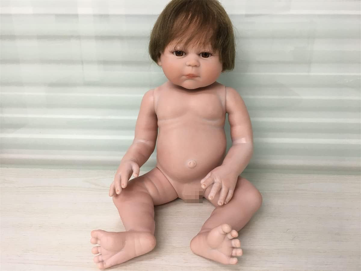 20 Inch Full Body Baby Boy Reborn Doll Newborn Babies Silicone Dolls Toddler Kids Xmas Gift