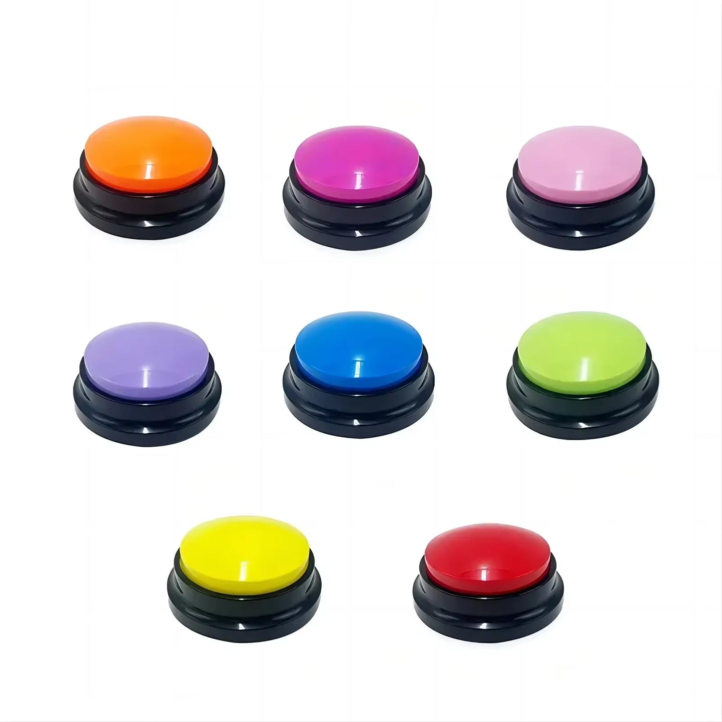 Dog Communication Buttons Voice Recording Button for Pet Training Buzzer 30 Second Record Playback Funny Gift for Talking Pet