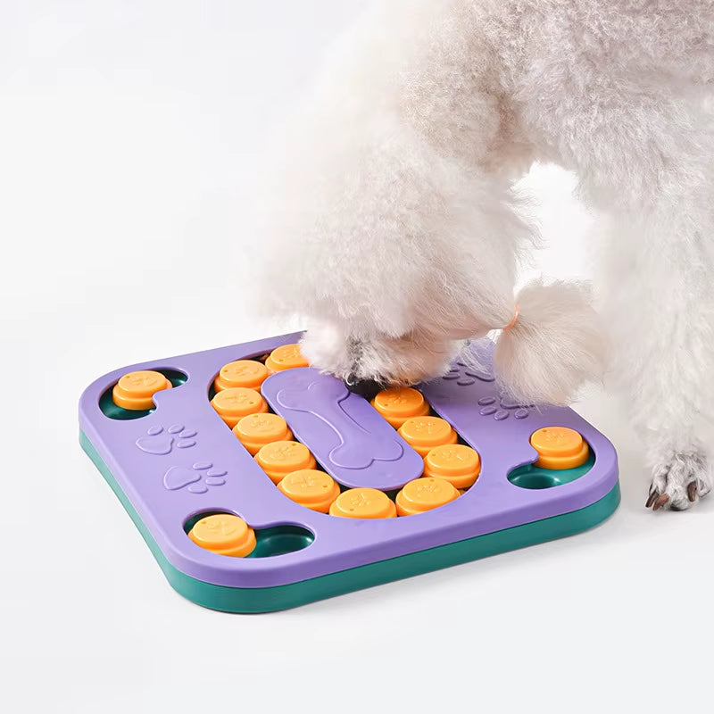 Dog Puzzle Toy Pet Toys Dog Bowls Slow Food Bowls Pet Puzzle Toys anti Choking Eating Utensils