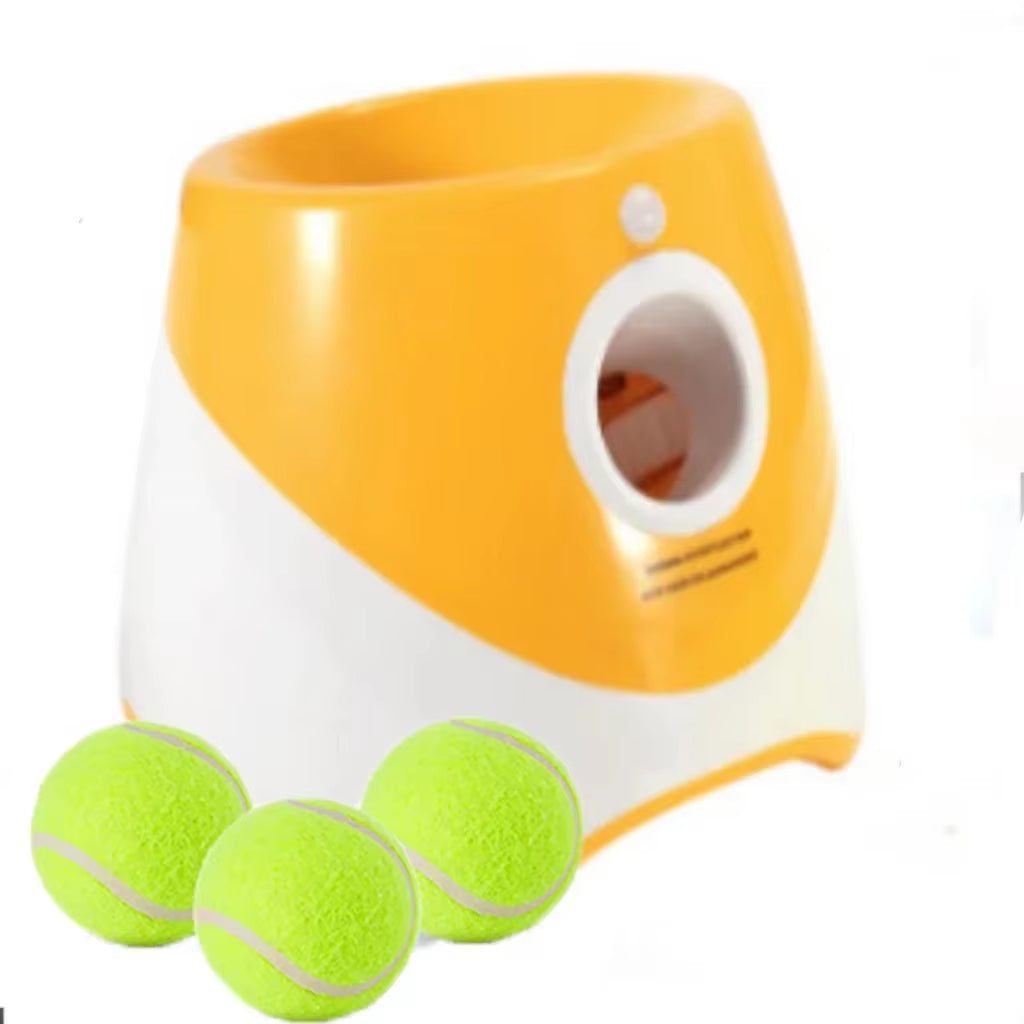 Ball Launcher Automatic for Dogs,3 Distance Pet Toys Dog Accesorios Para Perros Tennis Throw Machine Throw Catapult Dog Toys