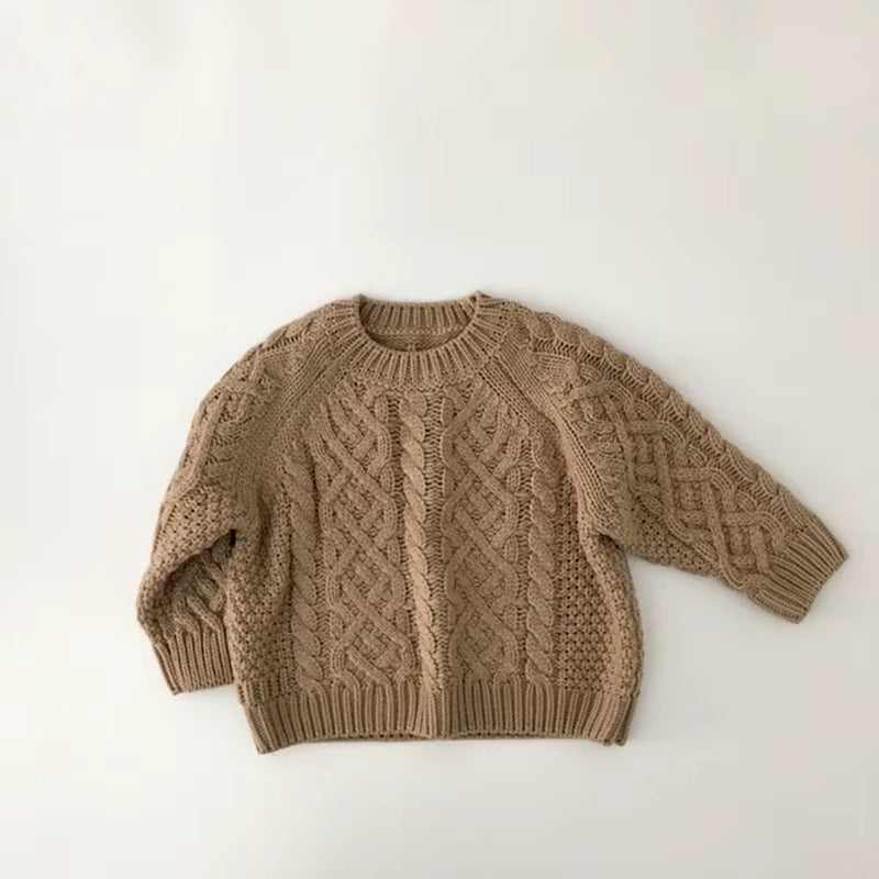 Kids Clothes Boys Sweater O Neck Classic Boys Pullover