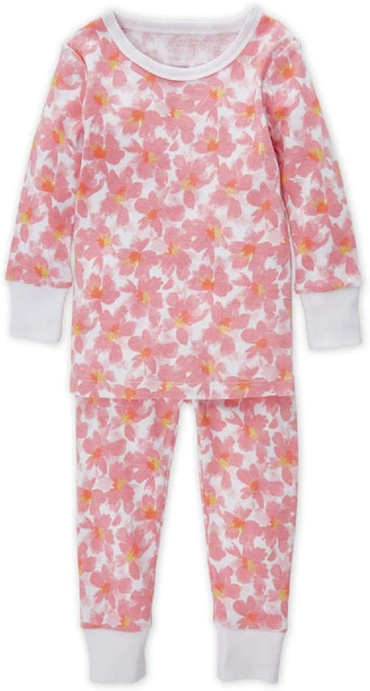 Pajama Set, 2 Piece, 100% Cotton Sleepwear, 12 Months