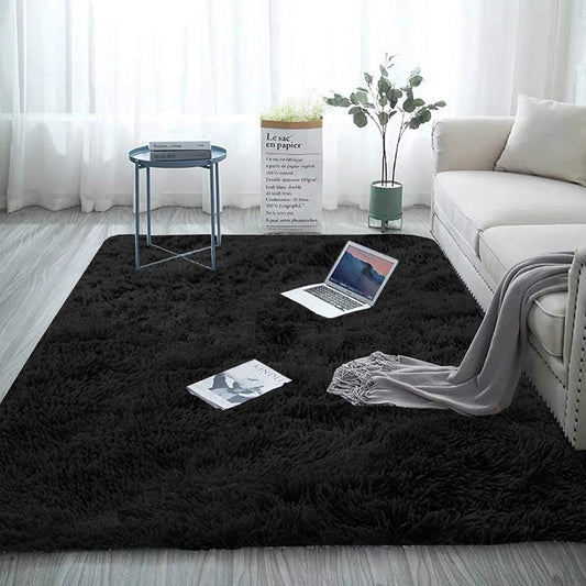 Soft Shag Faux Fur Area Rug Warm Floor Rugs for Bedroom Living Room,Non-Slip Plush Fluffy Comfy Furry Fur Rugs Babys Care Crawling Carpet